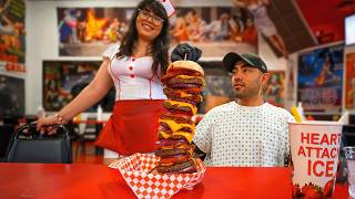 I Get SPANKED If I Don't Eat This 20,000 Calorie Octuple Bypass Burger!