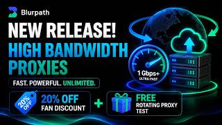 Blurpath New Release: High Bandwidth Proxies & Free Rotating Proxy Test