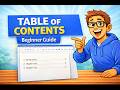 How to Insert Table of Contents in LibreOffice Writer (Beginner Guide)