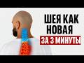 ГИМНАСТИКА ДЛЯ ШЕИ за 3 минуты — прямо на стуле!