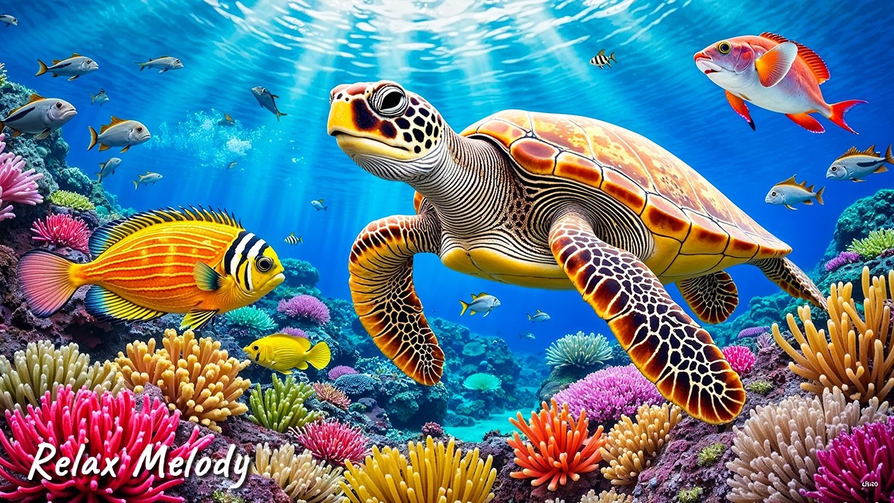 Beautiful Relaxing Music 🐟 Stop Overthinking & Fall Asleep with Gentle Ocean Melodies