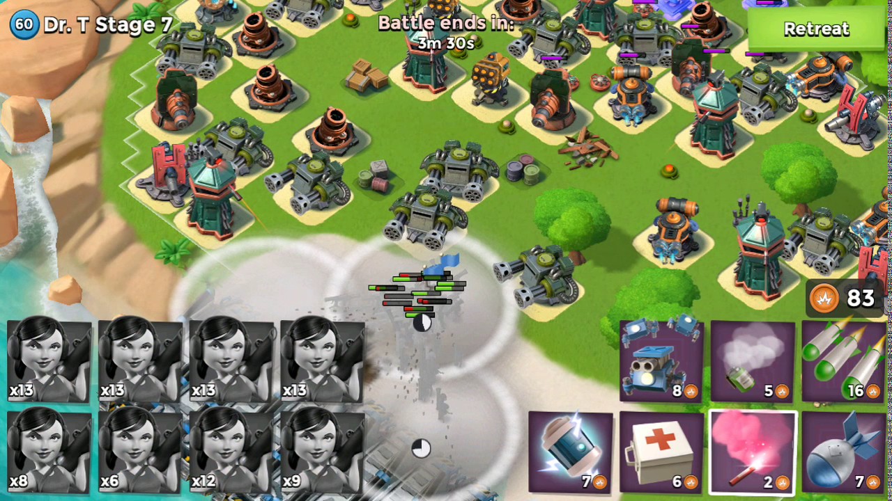 Boom Beach | Dr T Stage 7 Dec/20/2016 | Zookas