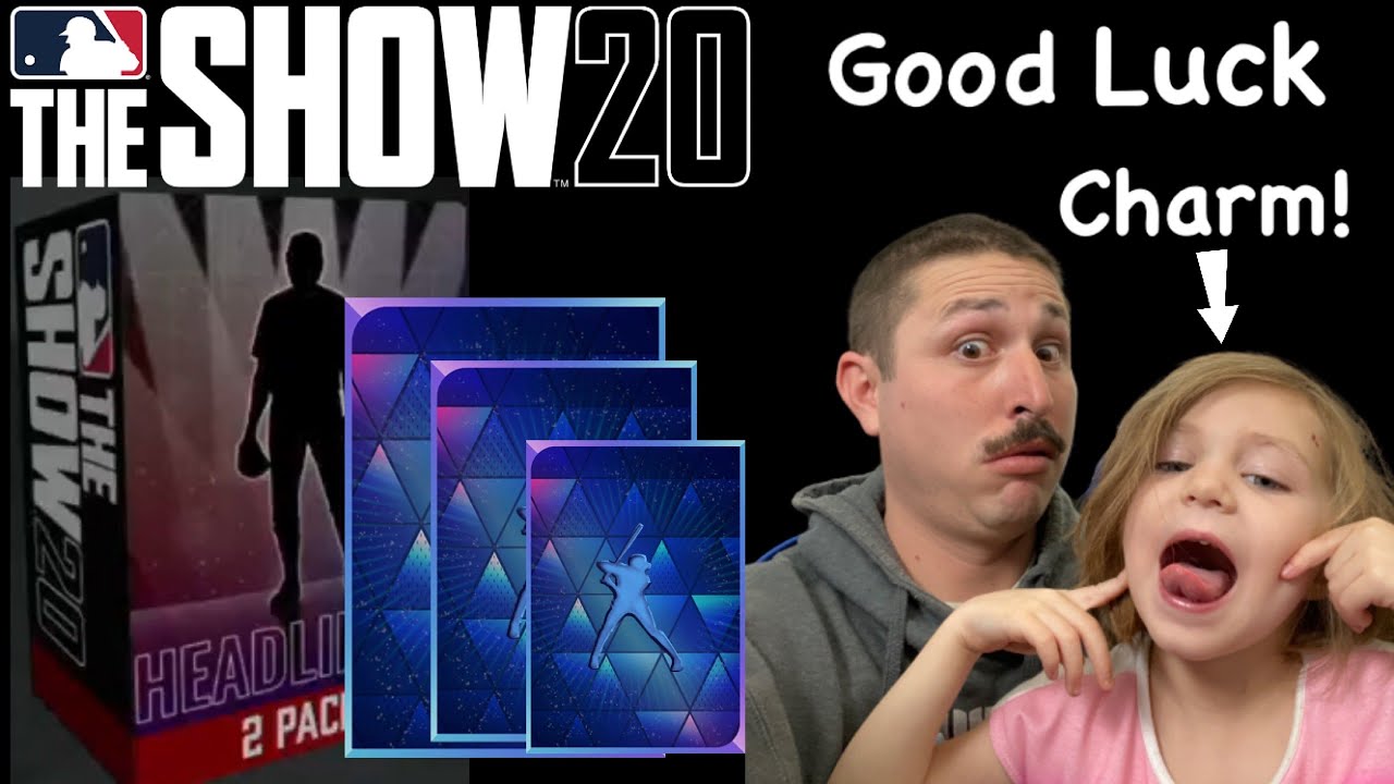 Set 32 Headliner Packs...New Good Luck Charm! MLB The Show 20 Pack Openings