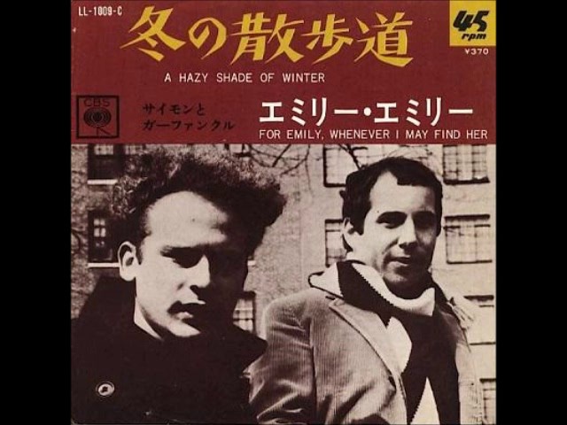 Simon & Garfunkel／A Hazy Shade of Winter