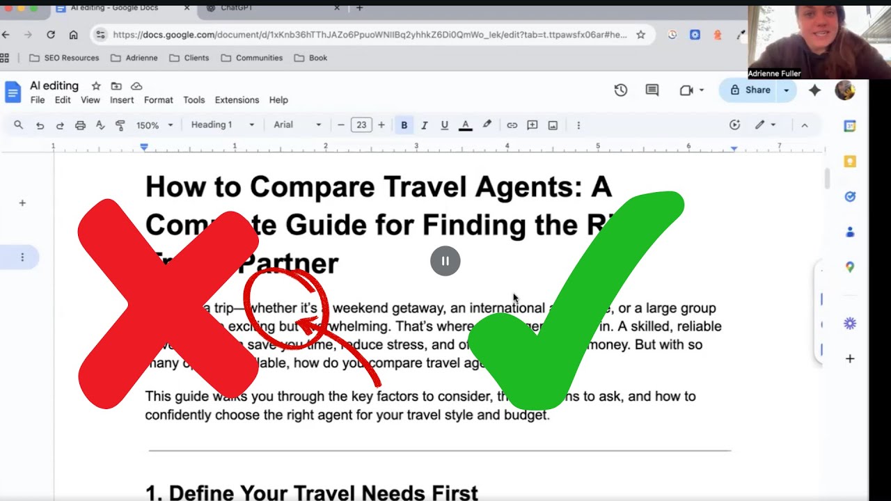 Live Editing: Use These Few Simple Rules of Writing To Turn Garbage AI Content Into Something Useful