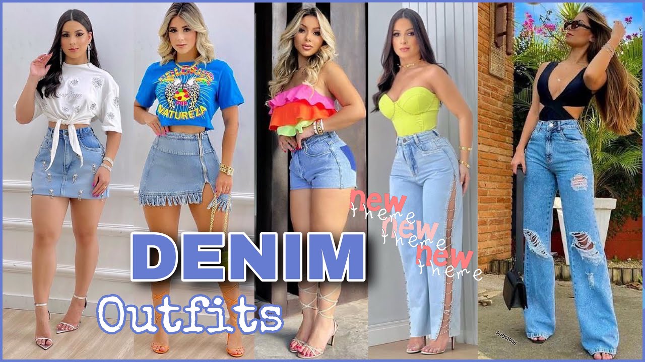 NUEVOS OUTFITS MODA 2024 ESTILO CASUAL COMO COMBINAR ROPA BÁSICA Y ...