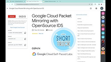 Google Cloud Packet Mirroring with OpenSource IDS || #qwiklabs || #GSP474 ||  [With Explanation🗣️]