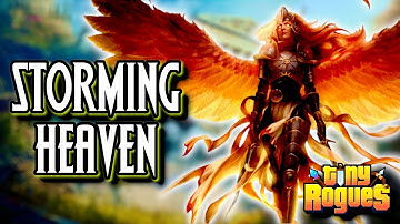 Storming The Gates Of Heaven In This S-Tier Broken Build Action Roguelike!!! - Tiny Rogues