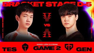 [11.05.2024] TES vs GEN | Game 2 | Vòng Phân Nhánh | MSI 2024