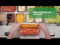 US How to Build to Footlong Ham and Cheese Fresh Melt