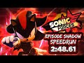 Old sonic forces  episode shadow speedrun in 24861 igt