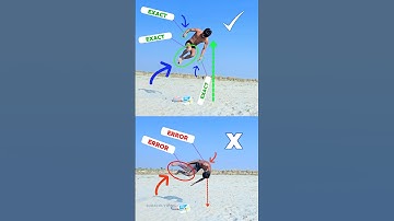 Sideflip Tutorial Avoid This Error  ⚠️ #backflip #tutorial #shorts #sideflip