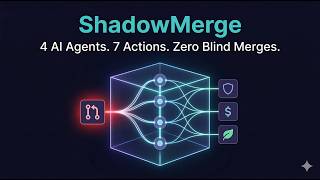 Demo of ShadowMerge: 4-Agent GitLab Duo Flow for MR Risk,Cost &Carbon Forecast - GitLab AI Hackathon