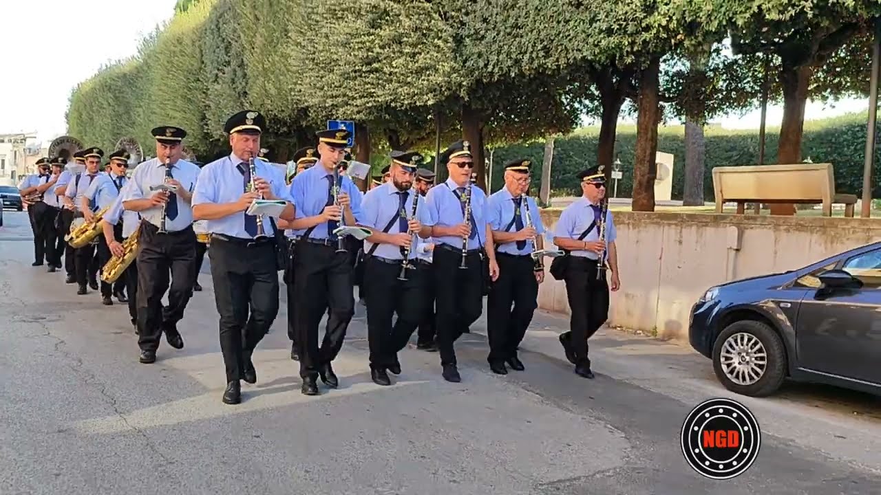 Marcia Fanfaroni Banda di Ailano 2/9/24 Adelfia Festa della Pietà