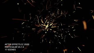 Corporate AE Templates: Trapcode Scenes - Sparks