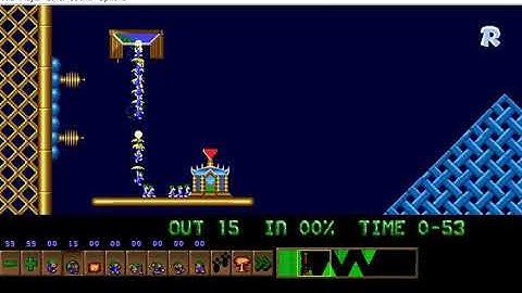 Lemmings Custom Level - The Lemmings Show Buzz Nuzz