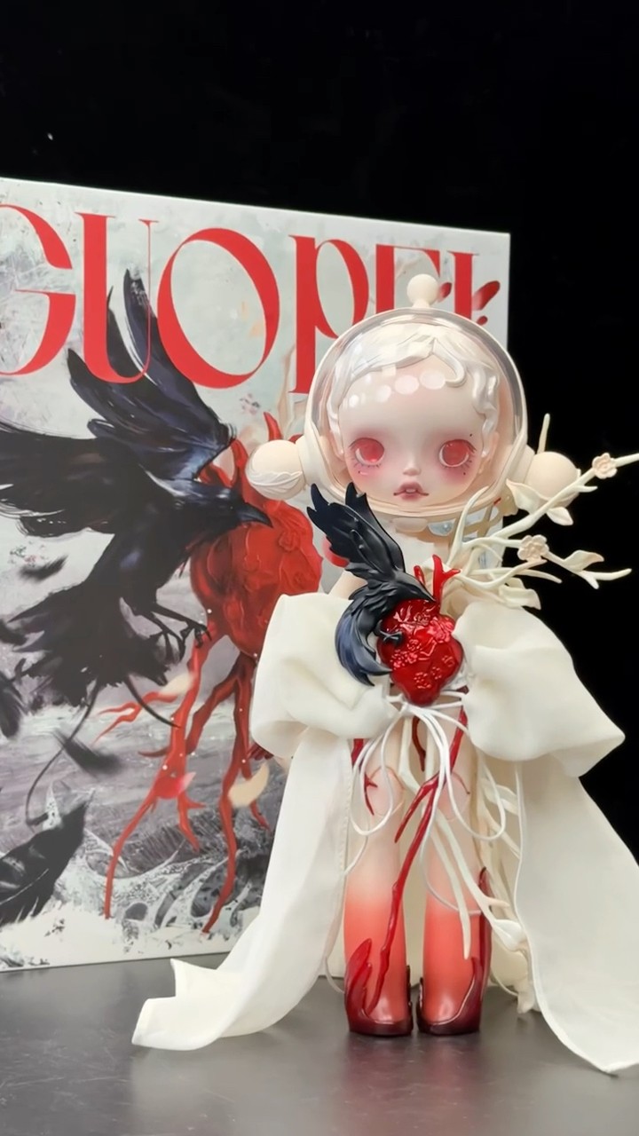 🌹✨ Unboxing SKULLPANDA x Guo Pei | Pop Mart 1/6 Action Figure