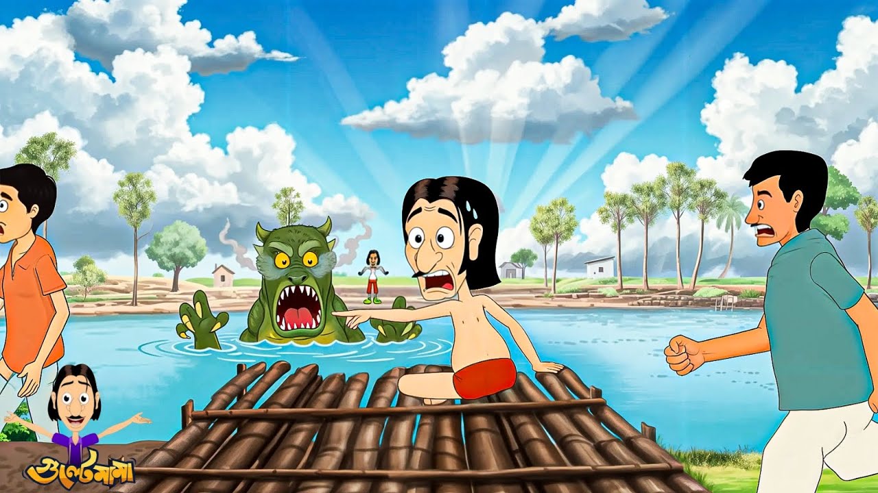 গুল্টেমামার সাঁতার | Gultemamar Santar | Gultemama Episode