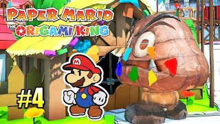 Мульт Paper Mario The Origami King 4 Гумбы Мутанты Switch прохождение часть 4