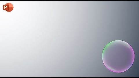 Soap bubbles animation (PPT)