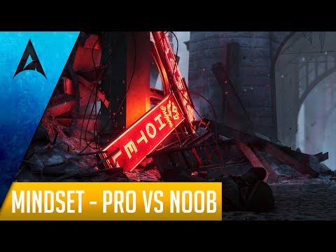 Key to improving your gaming skills (PRO vs NOOB Players Mindset - How to be a better gamer esports)