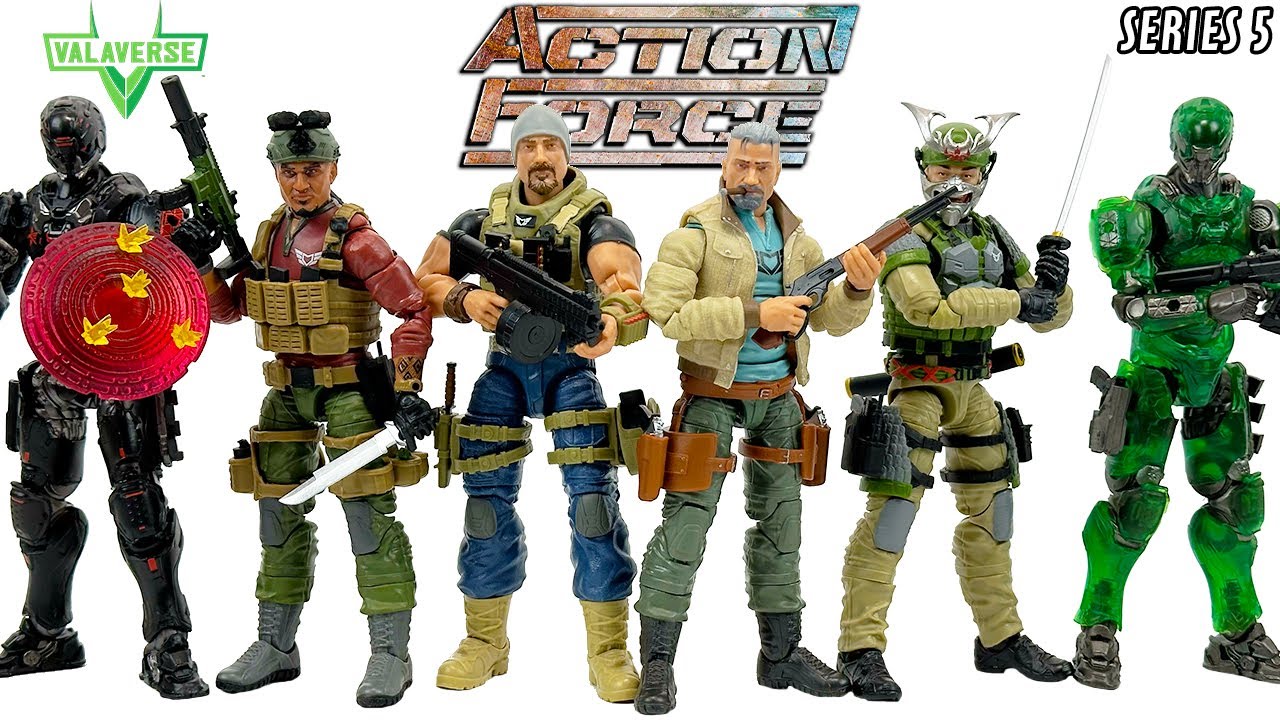 Valaverse Action Force Series 5 Review! - YouTube