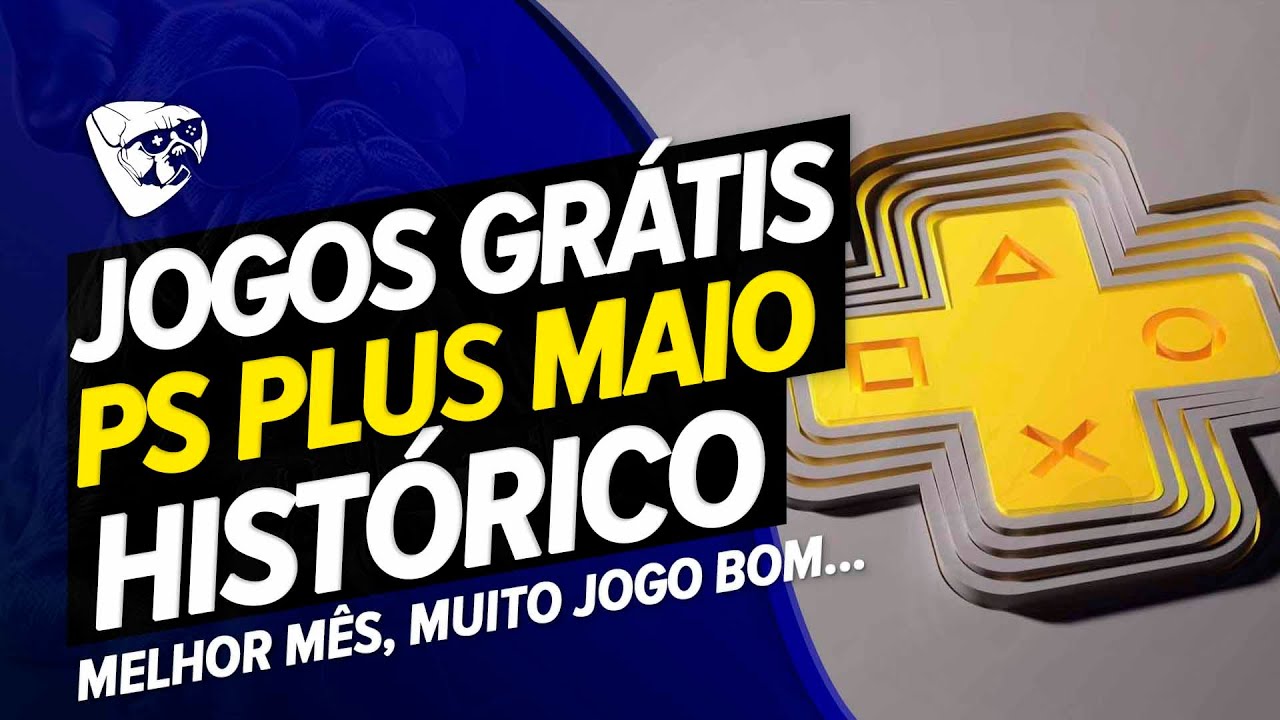 VAZOU JOGOS GRÁTIS - PS PLUS MAIO 2022 