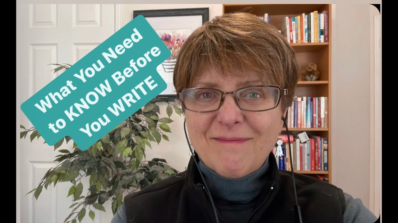 What you need to know BEFORE you start writing your book. YouTube
