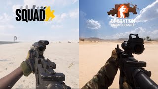 Squad vs Operation Harsh Doorstop - Details, Movement, Guns & Grenades Compared