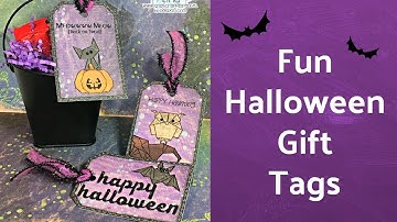 Fun Halloween Gift Tags