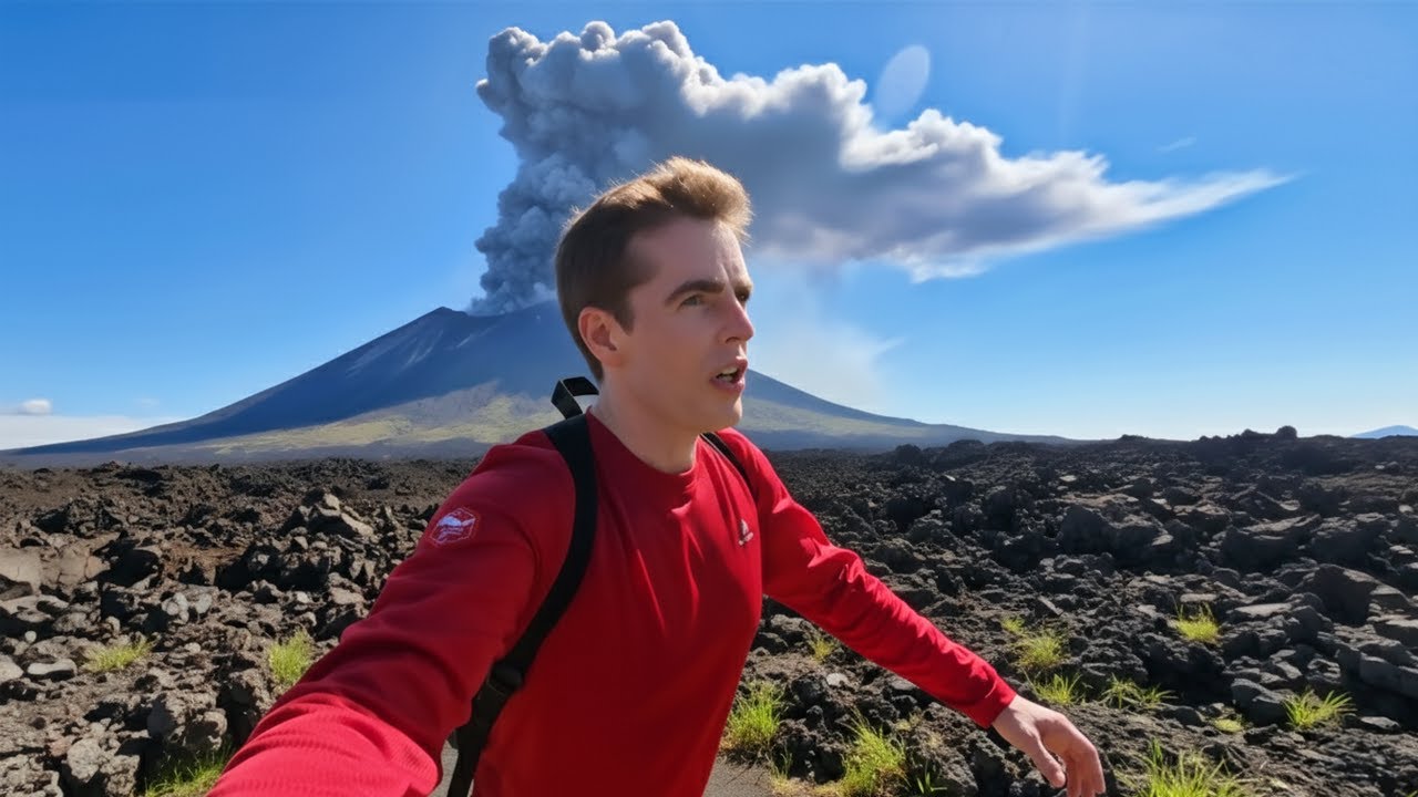 Visiting Japan's Most Active Volcano 🌋🇯🇵 (Sakurajima)