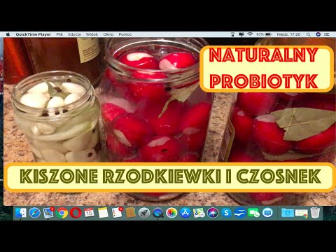 Naturalny probiotyk / Kiszone rzodkiewki i czosnek.