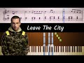 How to play piano part of Leave The City by Twenty One Pilots