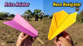 2 Simple Paper Airplane Designs that Fly Incredibly Far!