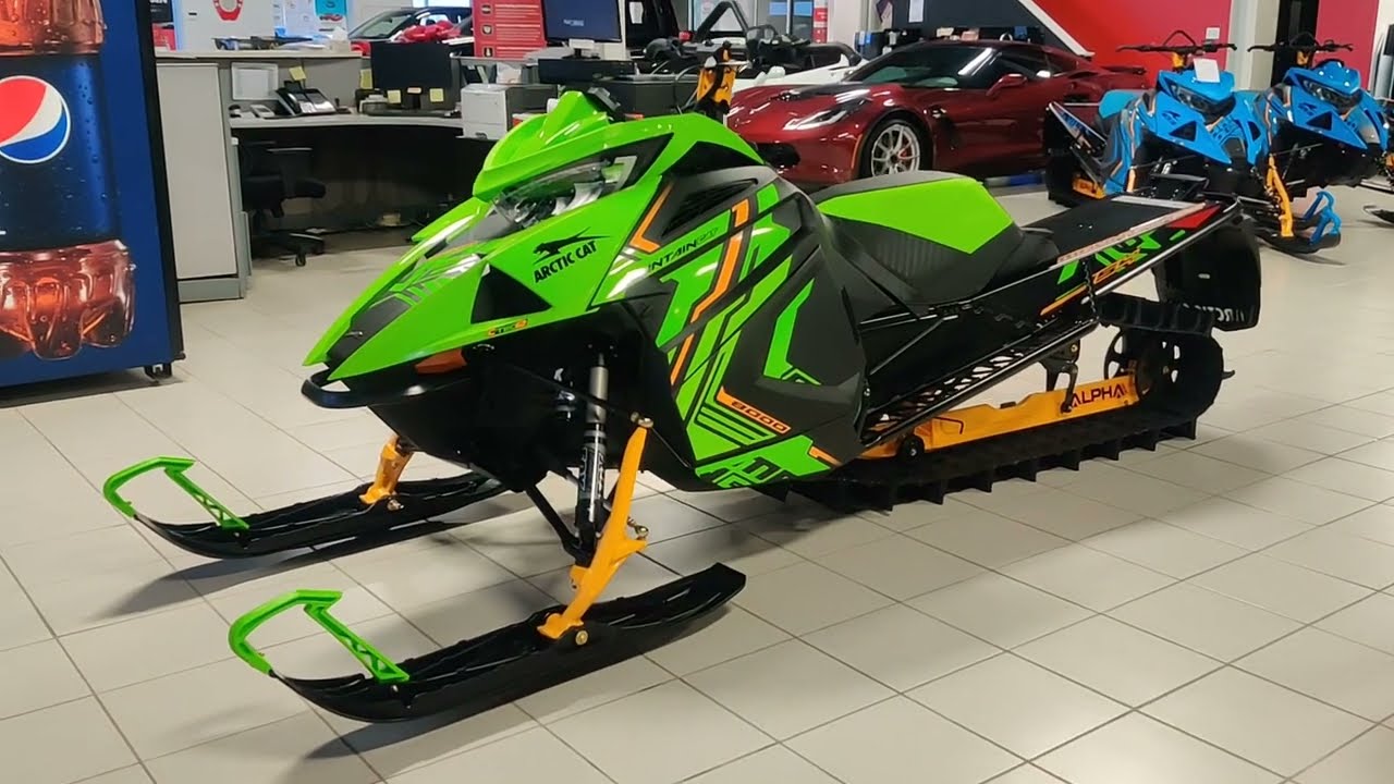 2023 Arctic Cat M8000 MOUNTAIN CAT ALPHA ONE 154 3.0 - YouTube