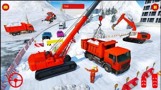 game máy xúc, máy múc, xe ủi, xe tải, xe ben, xe cuốc đất, xe cần cẩu, xe lu, xe nâng, xe khoang đất screenshot 5