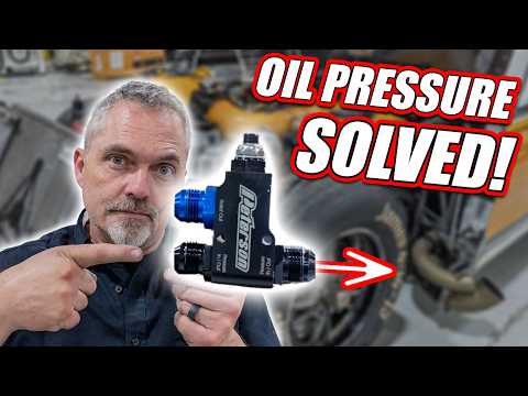 Adjustable Oil Pressure. I Am Surprised What Worked.