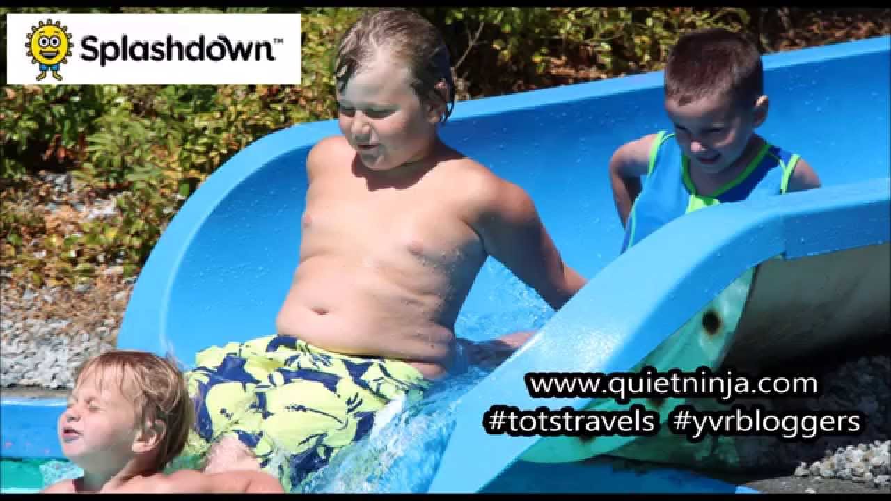 Splashdown Park Waterslides Video Montage YouTube
