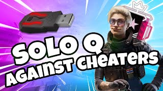 Solo Queuing Against CHAMPION CHEATERS On CONSOLE - RAINBOW SIX SIEGE