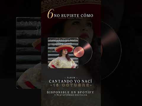 Un pedacito de lo que está por venir… 🎶❤️Tema: “No supiste cómo”Álbum: “Cantando Yo Nací” 💿