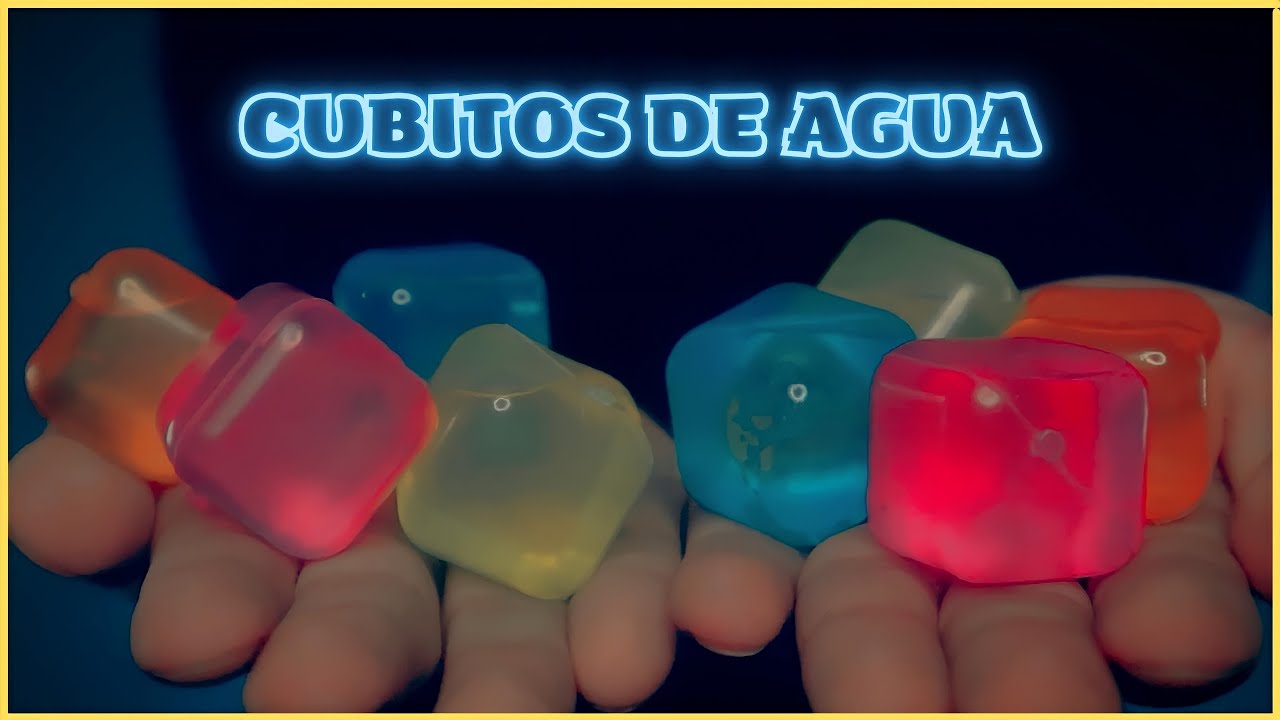 ASMR | CUBITOS DE AGUA PARA DORMIR 💦