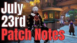 July 23rd Update Notice | Crystal of Atlan