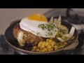 [4K] 지글지글~ 눈으로 먹는 치즈함박스테이크 : Sizzling Cheese Hamburger Steak (Hamburg steak) | Honeykki 꿀키