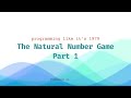 Natural Number Game, Part 1 - Proving Addition