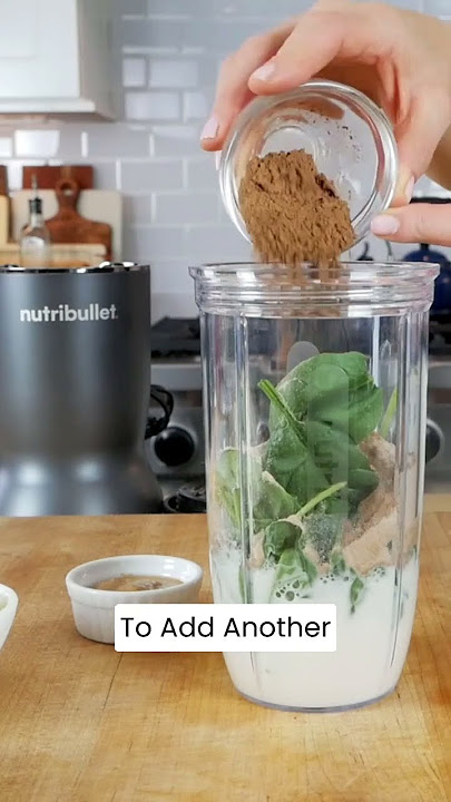Creamy Chocolate Protein Shake #shorts