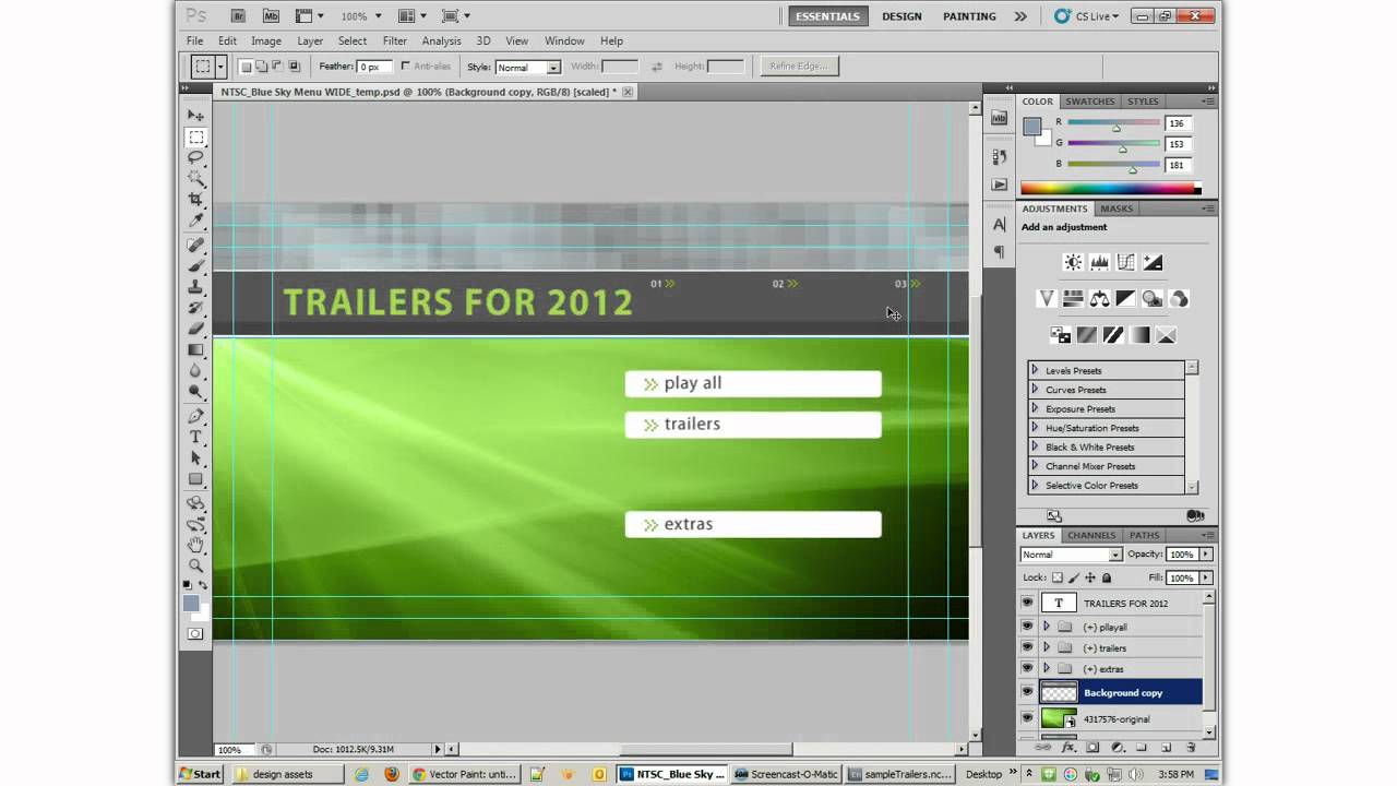 encore dvd menu template photoshop encore dvd menu template photoshop