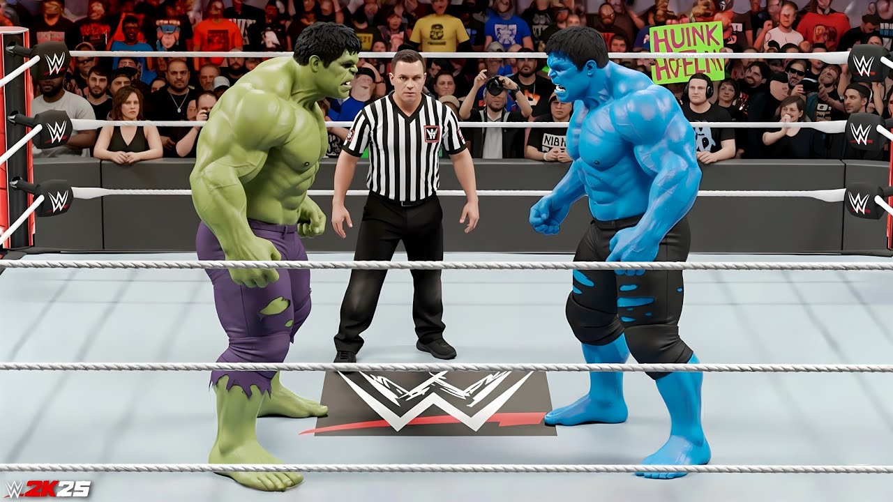 HULK VS BLUE HULK - EPIC BATTLE