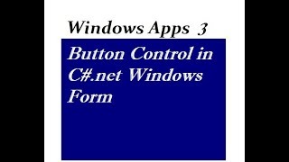 Button Control in C#