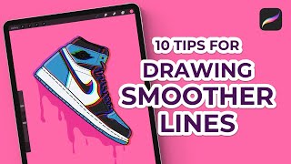 10 Tips For Drawing Smoother Lines In Procreate (#Shorts) screenshot 4