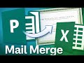 How to Mail Merge Certificate Names from Excel in Microsoft Publisher | Mail Merge Tutorial